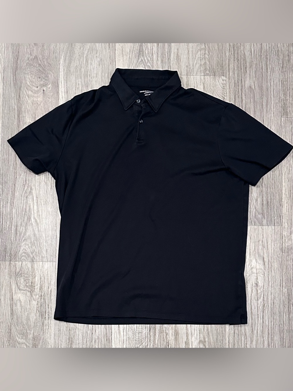 Charles Tyrwhitt Jermyn Street London Black Men’s Polo size XL